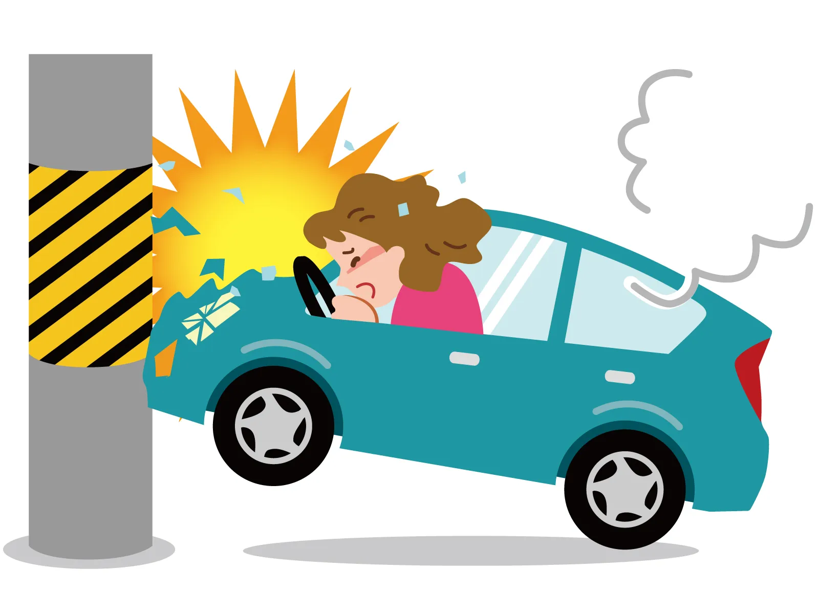 交通事故後のむち打ちなどの怪我を放置すると、、